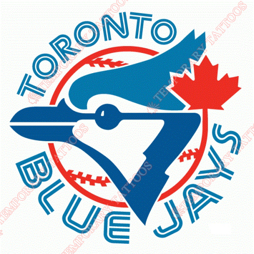 Toronto Blue Jays Customize Temporary Tattoos Stickers NO.1995